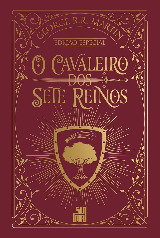 Capa do livro O Cavaleiro dos Sete Reinos, aventuras anteriores a Game of Thrones
